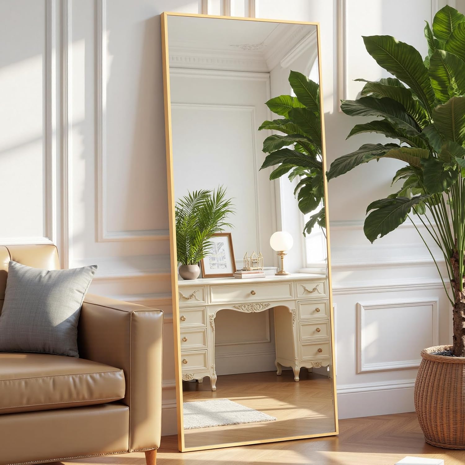 OLIXIS Full Length Mirror 59in x 16in for Bedroom and Living Room