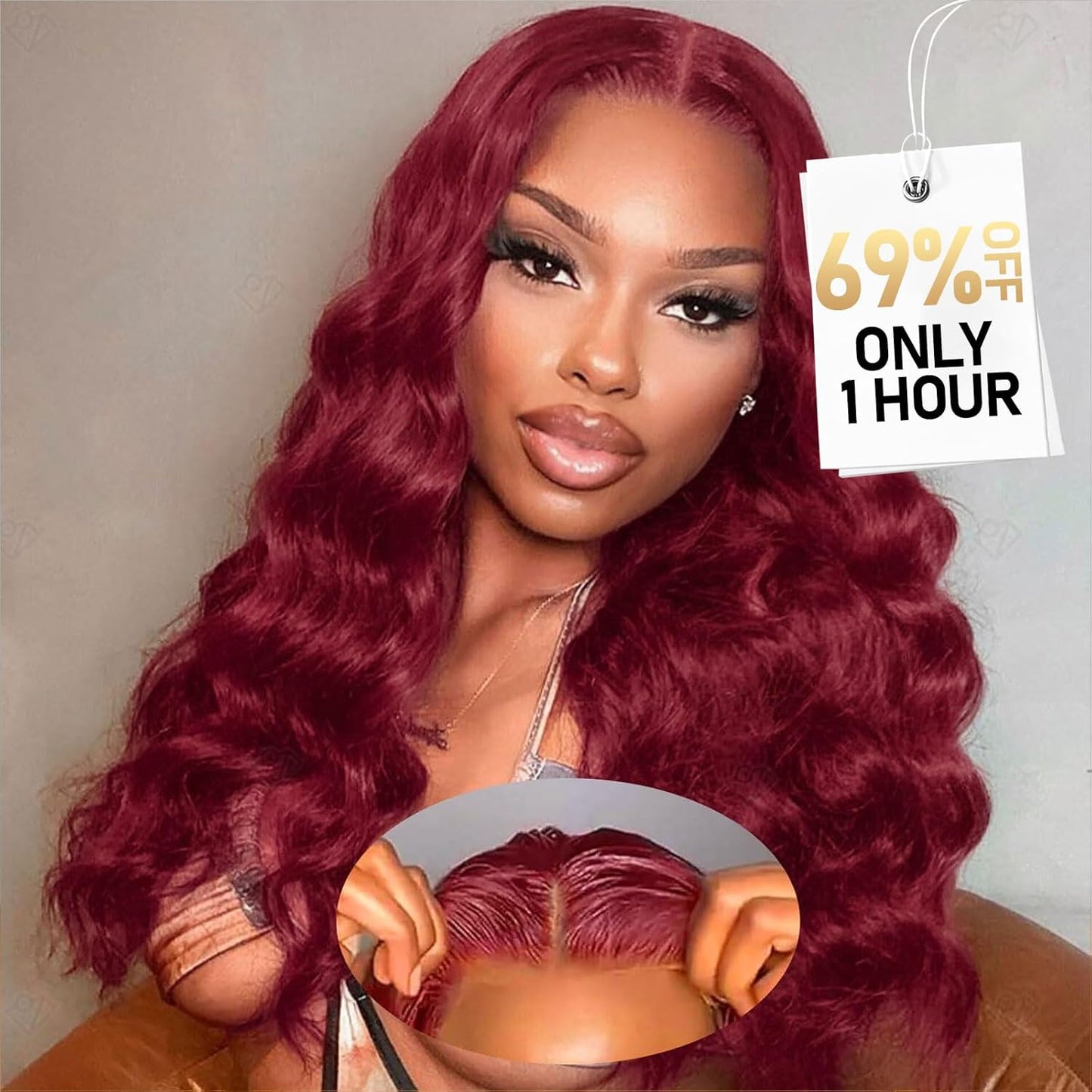 99j Burgundy Body Wave Bob Wig Human Hair for Stylish Looks