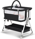 Baby Bassinet 3-in-1 Bedside Sleeper - Portable Foldable Bassinet
