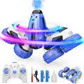 Double Sided Driving RC Stunt Car 360Rotating 4WD - LED Spins