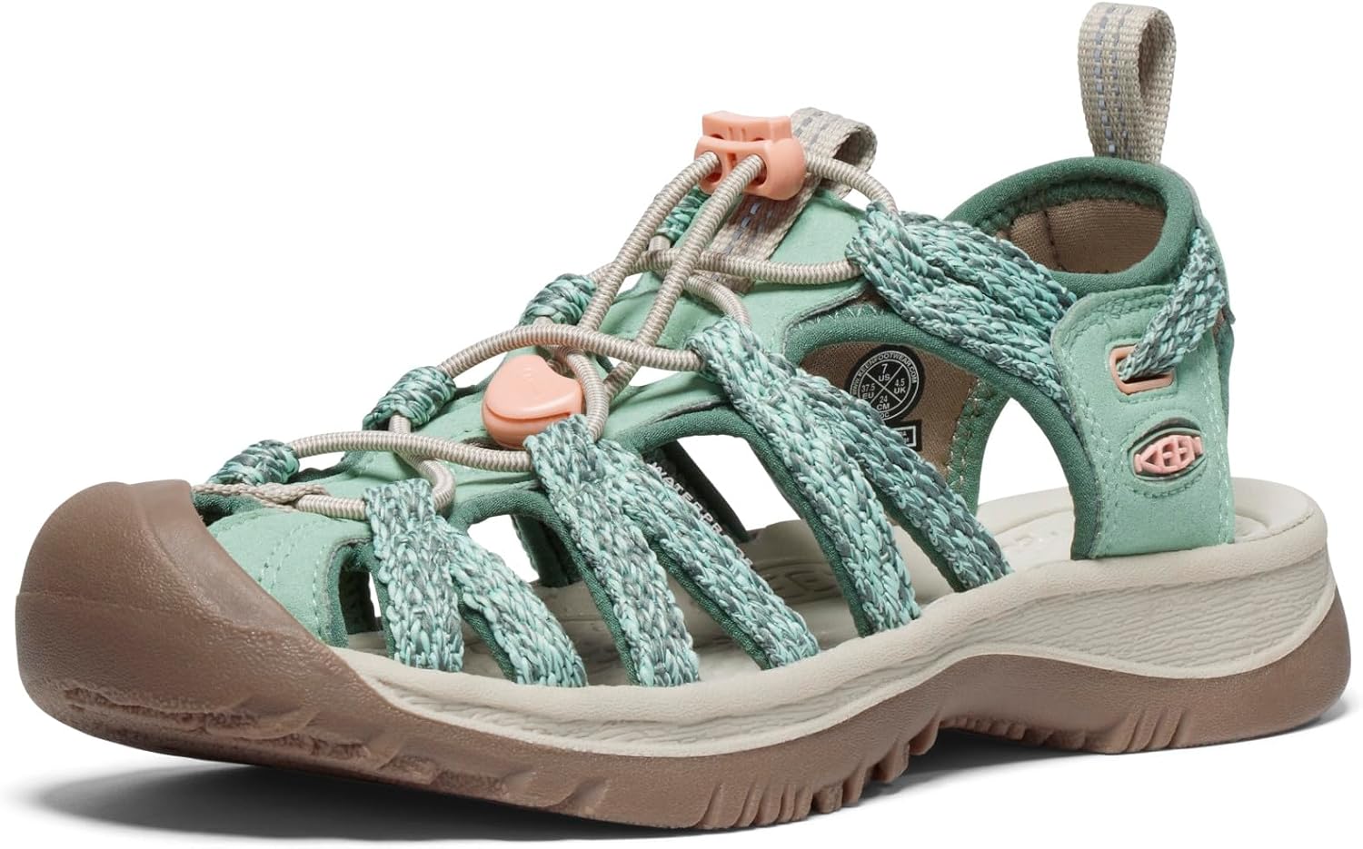 KEEN Women's Whisper Closed Toe Sport Sandals for Active Adventures