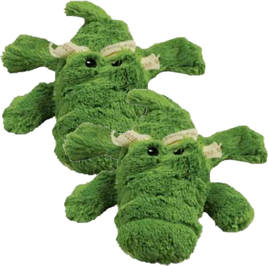 2 Pack KONG Cozie Ali Alligator Medium Dog Toy - Durable & Fun!