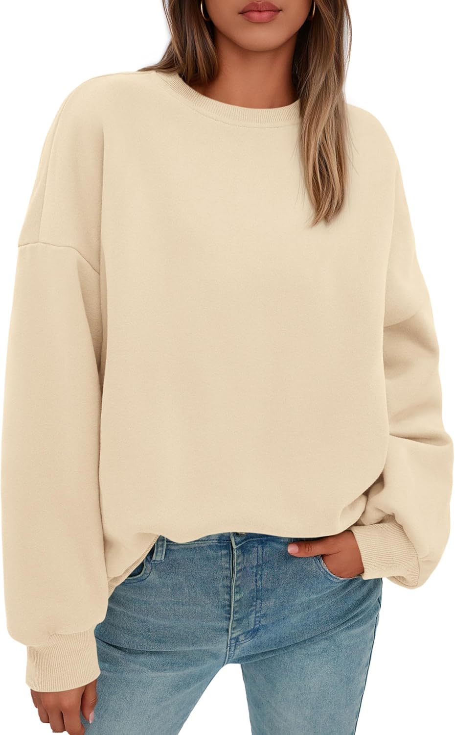 PRETTYGARDEN Oversized Crewneck Sweatshirt for Women 2025