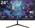 24 inch Gaming Computer Monitor FHD 1920x1080p 75Hz Refresh Rate