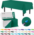 Party Solids 54 in x 300 ft Dark Green Table Cover Roll - Cut to Size