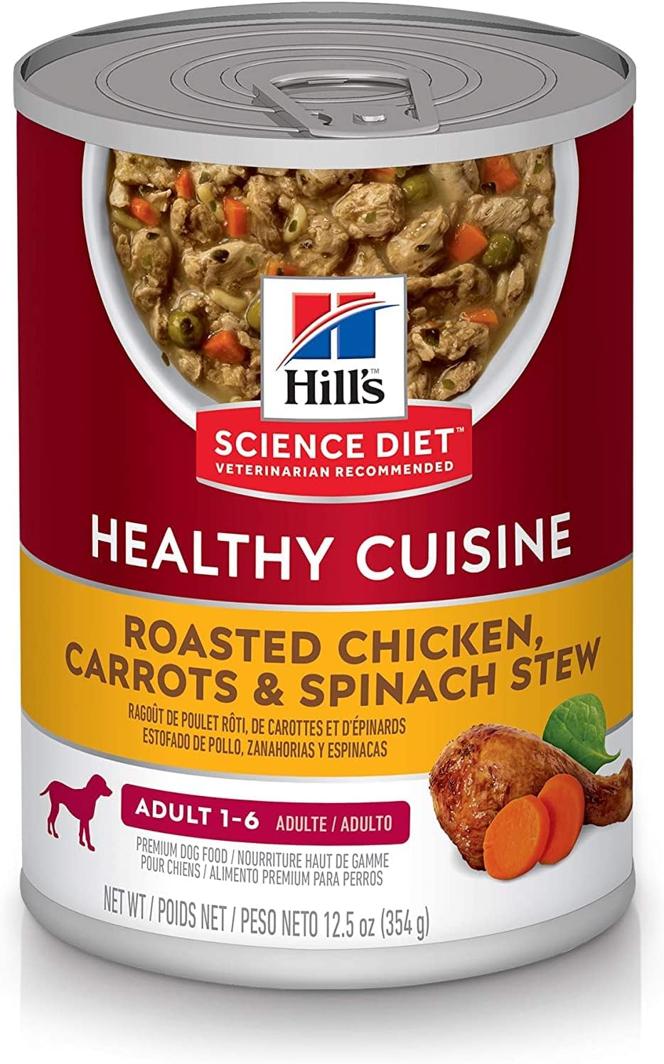 Hill's Science Diet Healthy Cuisine Roasted Chicken Stew for Dogs