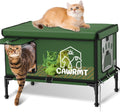 Waterproof Heated Cat House - Warmth for Outdoor Cats