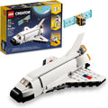 LEGO Creator 3-in-1 Space Shuttle - Build Spaceships or Astronaut - Educational Gift