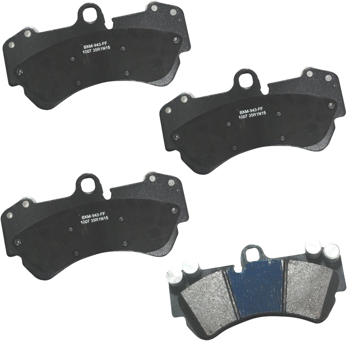 Bendix Premium SBM1007 Semi-Metallic Brake Pads for Luxury SUVs