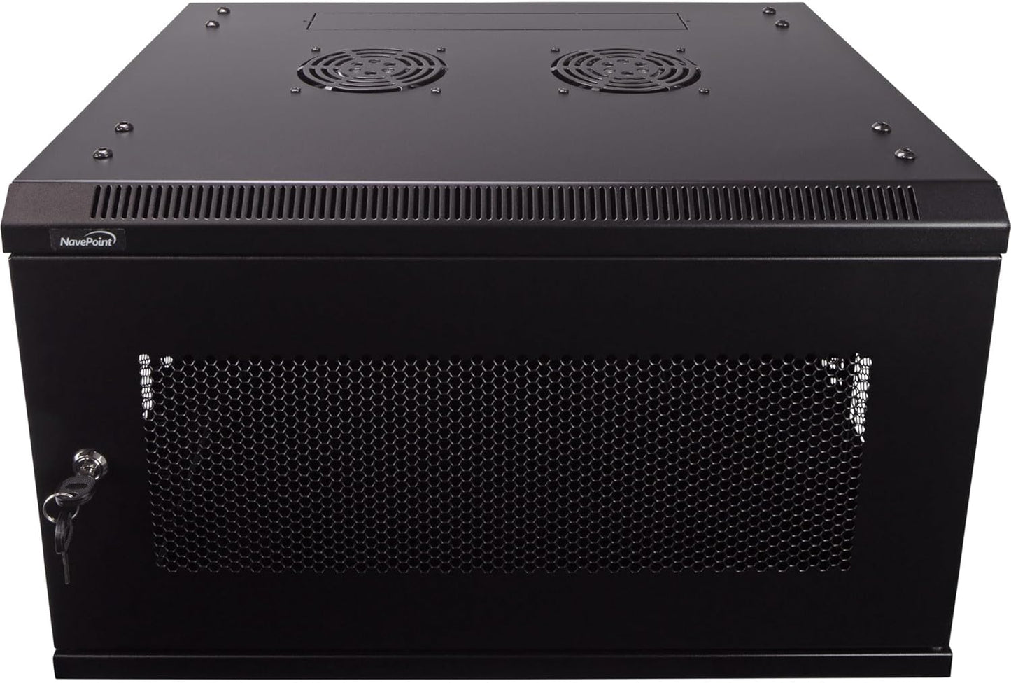 NavePoint 6U Server Rack - Durable Wall Mount Network Cabinet