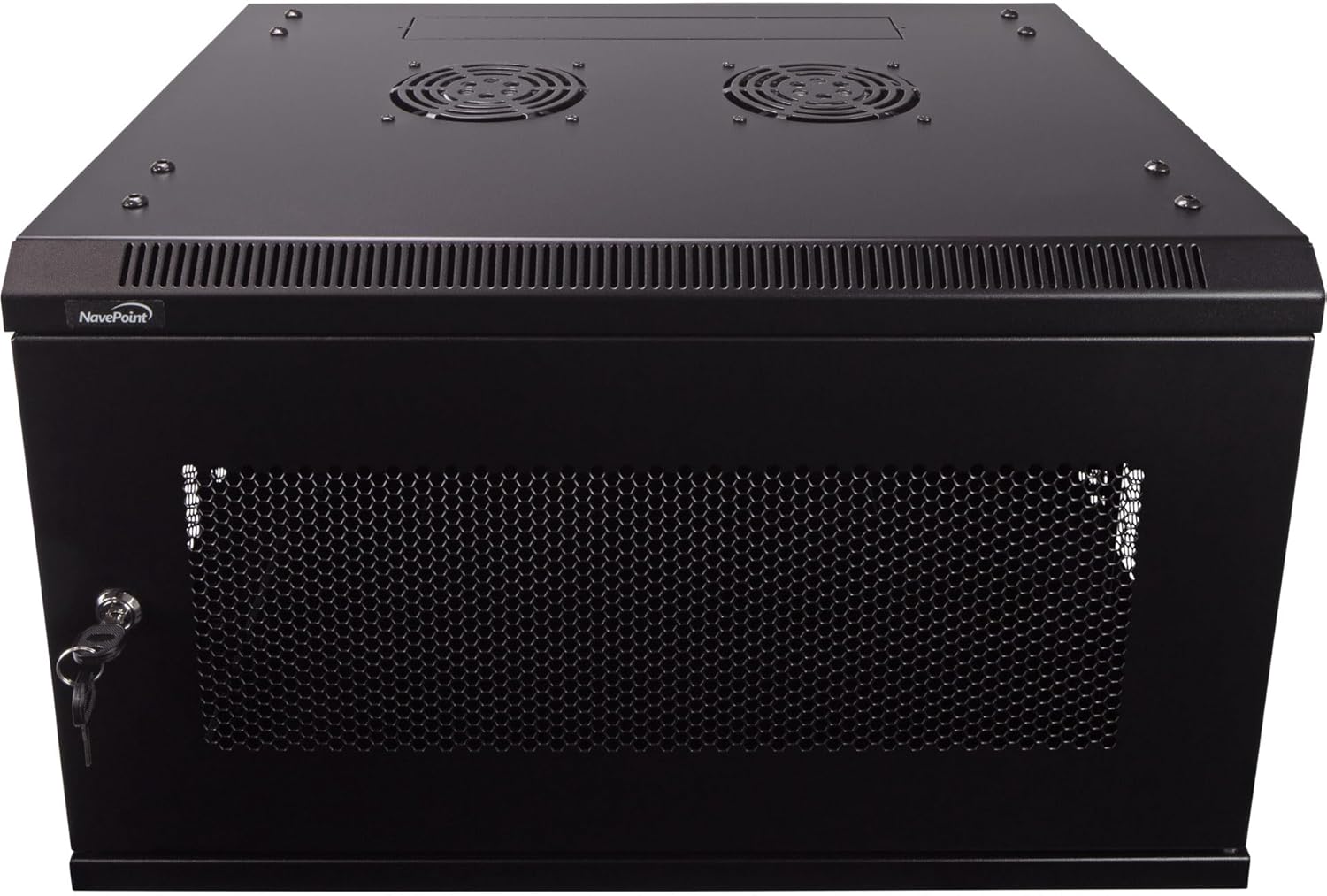 NavePoint 6U Server Rack - Durable Wall Mount Network Cabinet