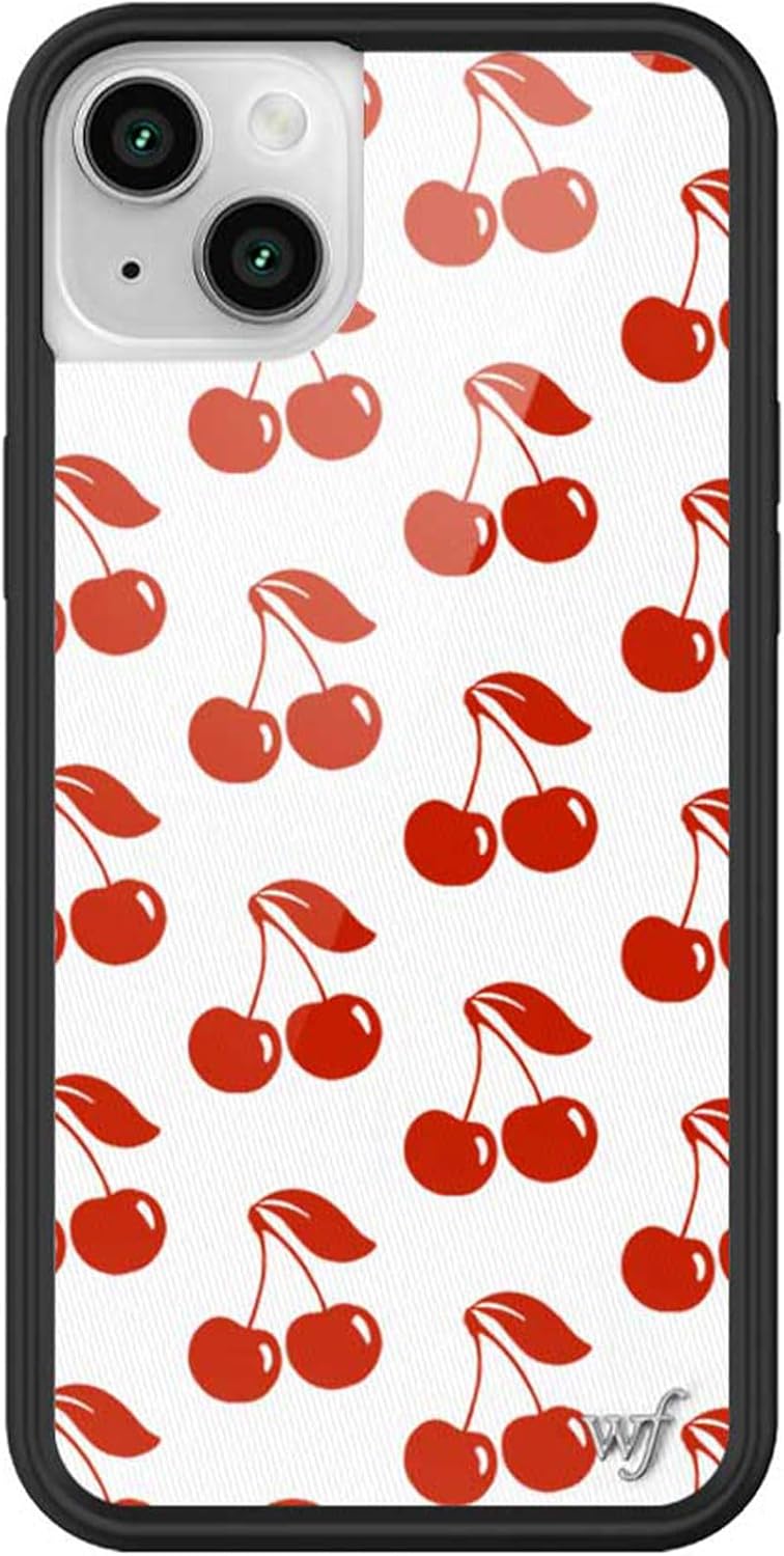 Wildflower Cases iPhone 13 14 Cherry Red Aesthetic Protection
