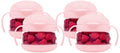 Ubbi Tweat No Spill Snack Container for Kids - Blush Pink Pack
