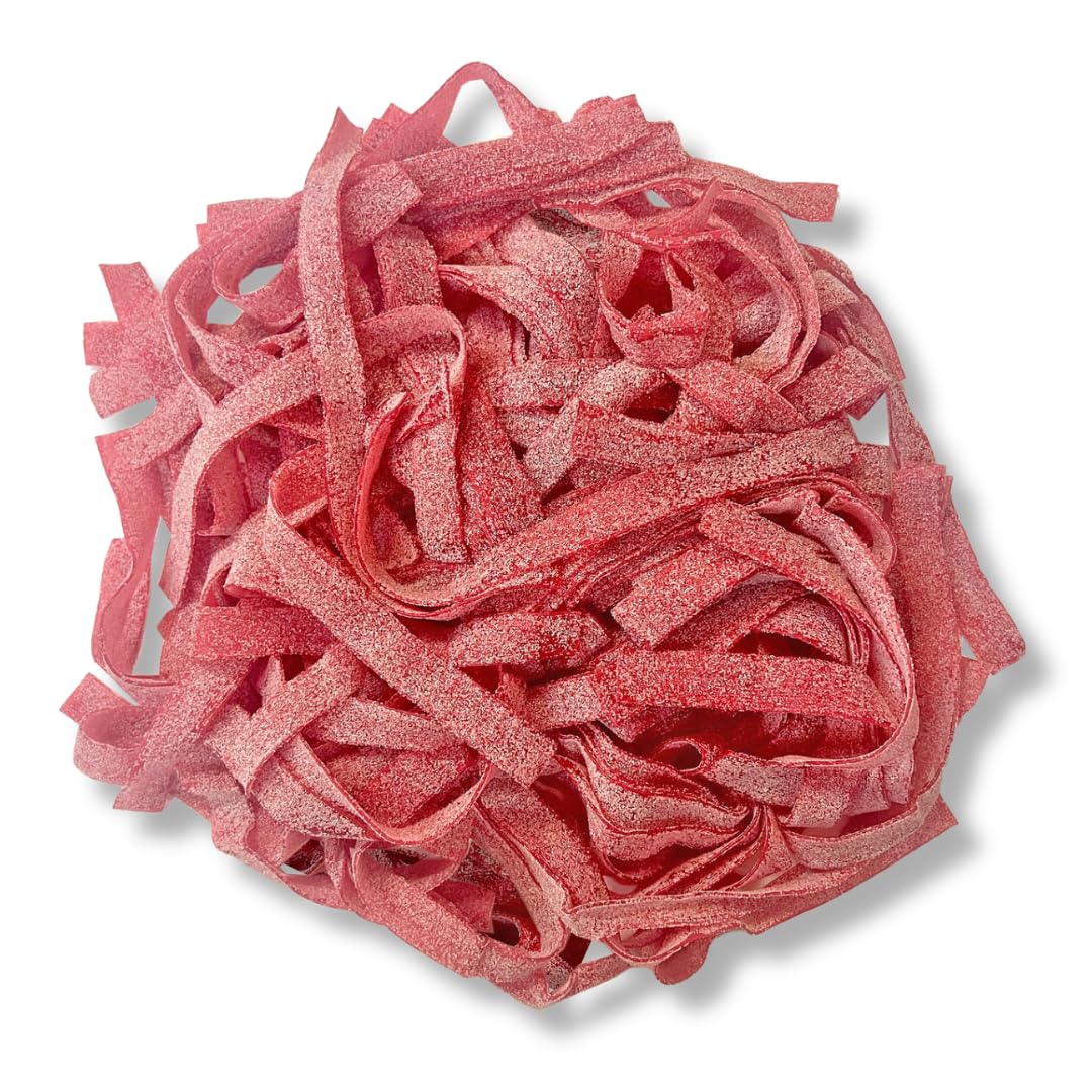 Sour Power Premium Candy Belts in Wild Cherry Flavor, 6.6 lb