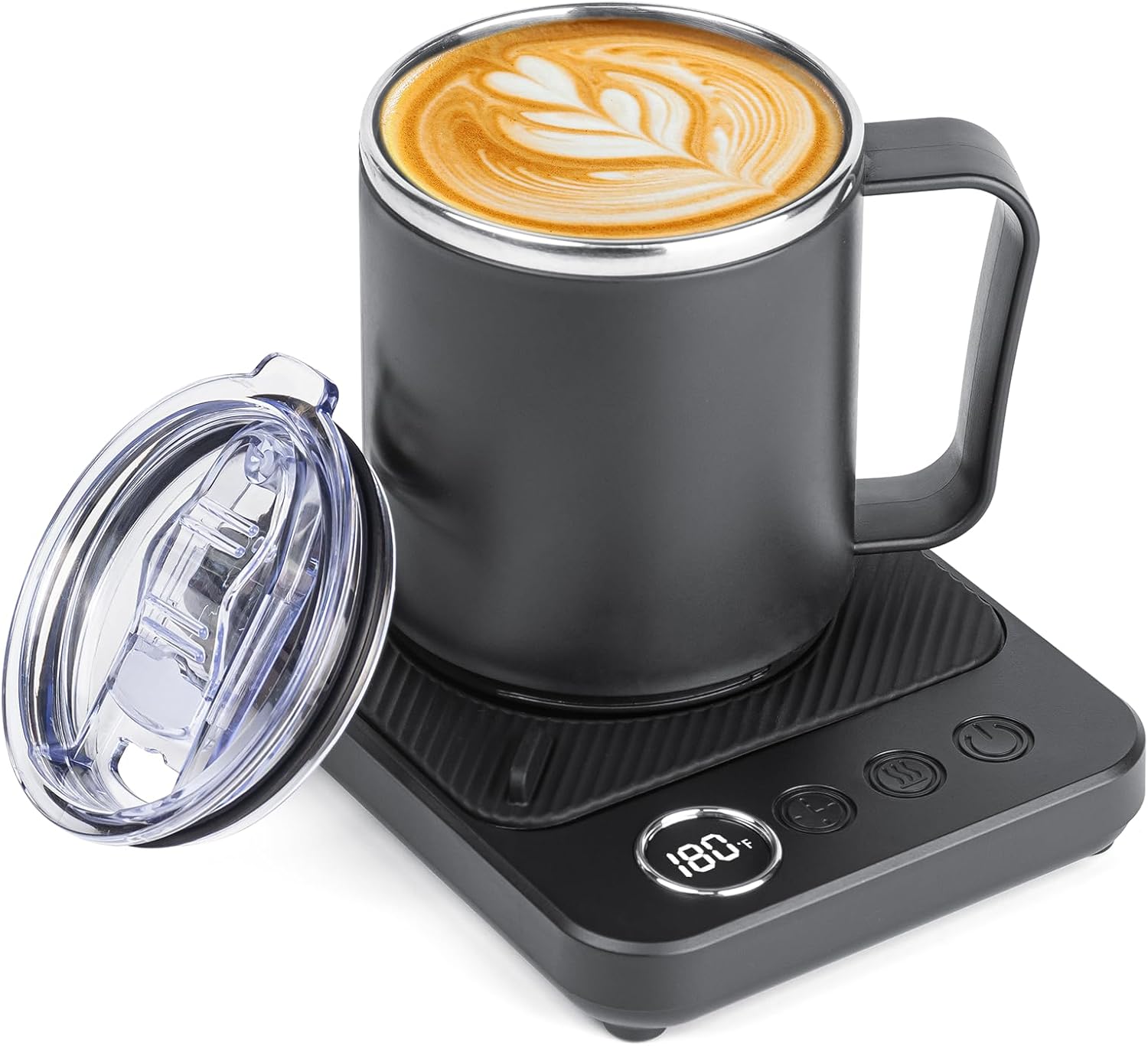 Mirchro Coffee Mug Warmer Set: Fast Heating, Smart Tech, 6 Settings