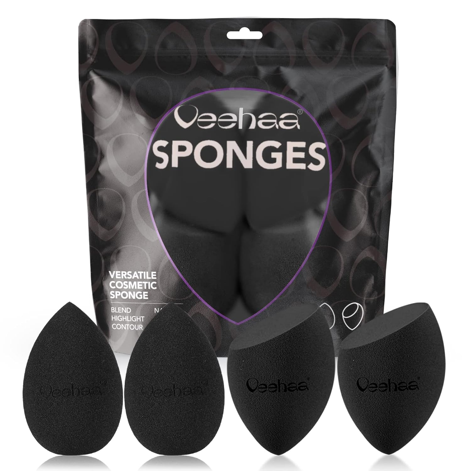 Latex-Free Makeup Sponge Set for Flawless Application