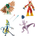Pokemon Battle Feature Figure 4 Pack - 4 Unique Action Figures