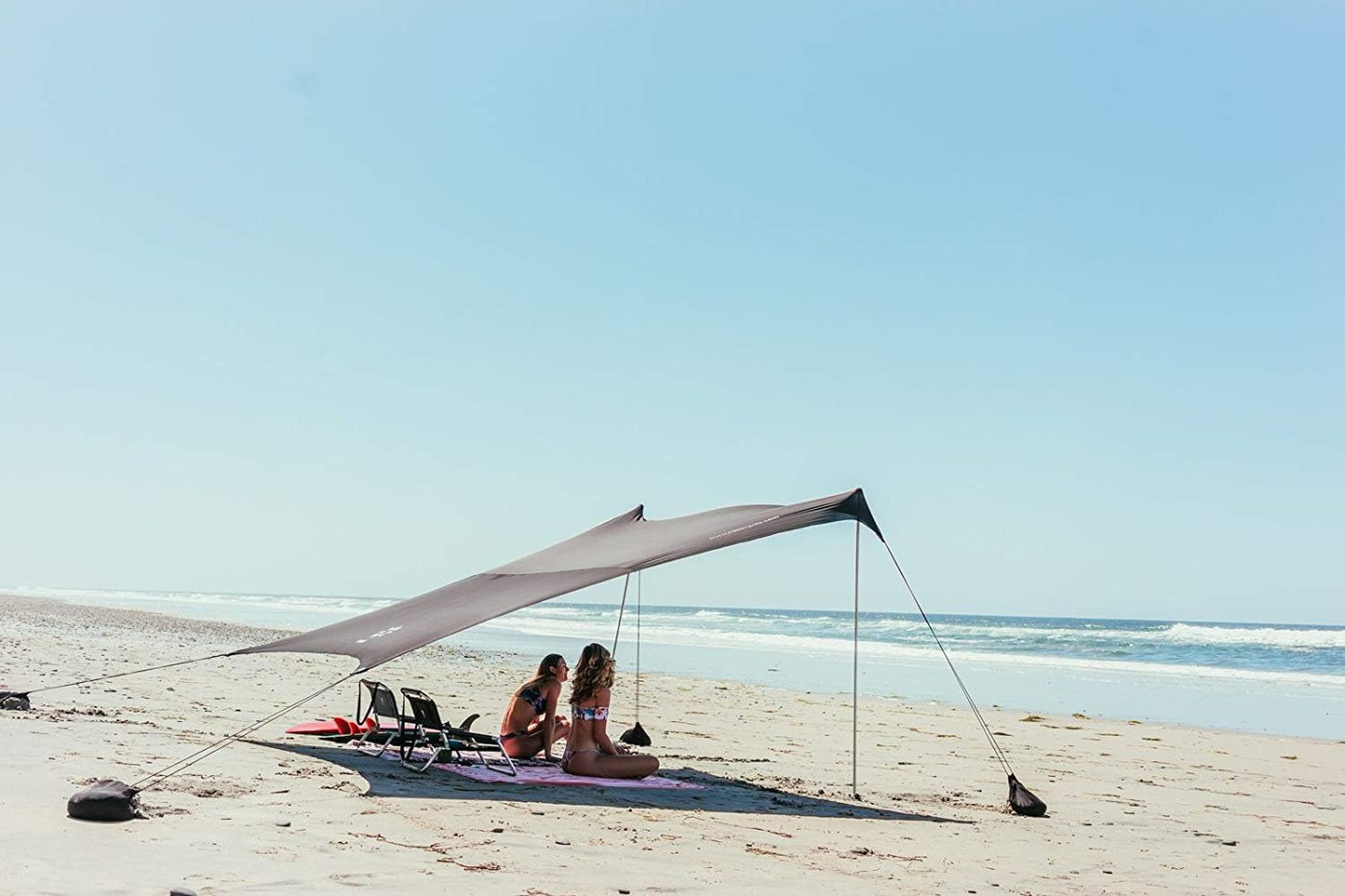 Neso Grande Beach Tent, 7ft Tall - Ultimate Shade with Cooler Pocket