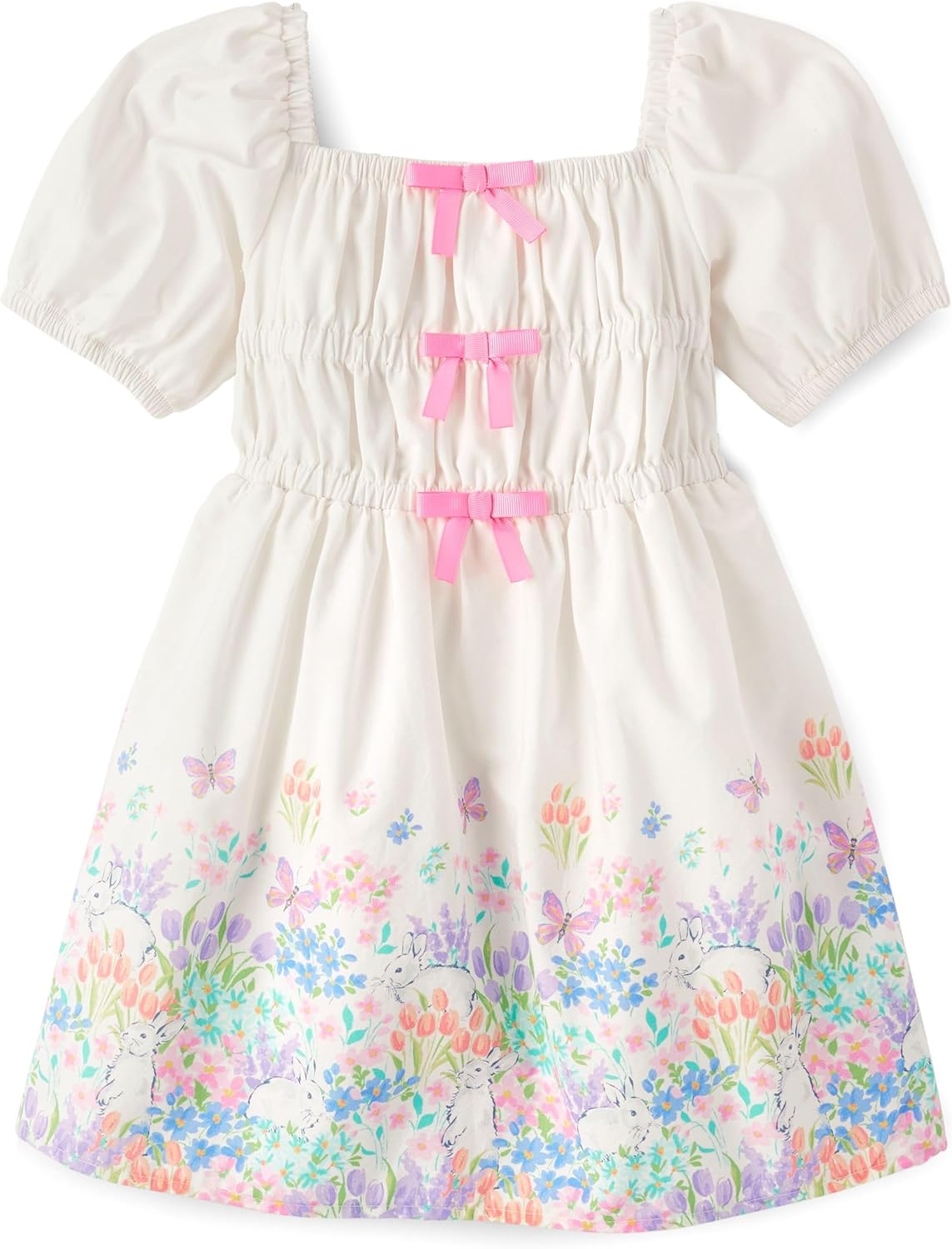 Gymboree Girls Short Sleeve Tiered Dresses for Toddlers and Kids