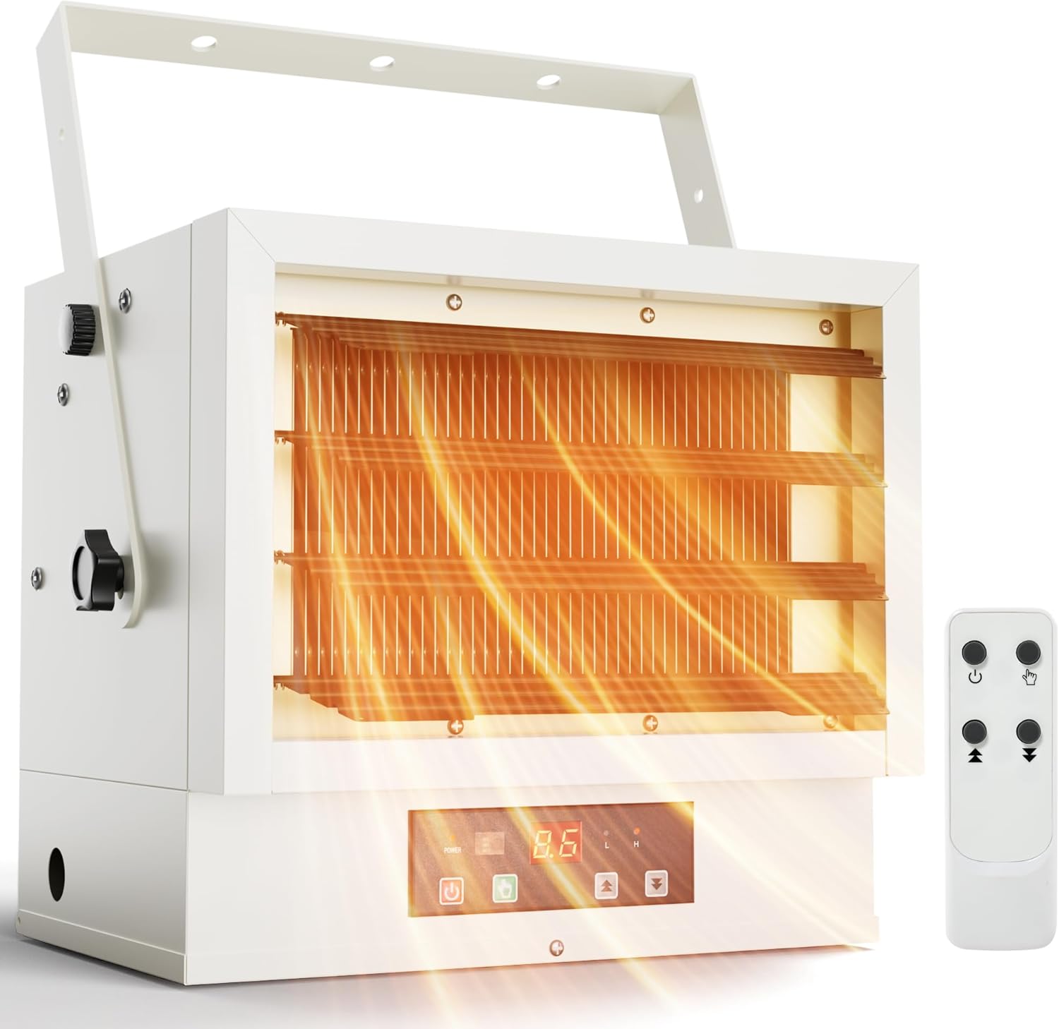Euhomy 7500W Garage Heater: Remote Control, Overheat Protection