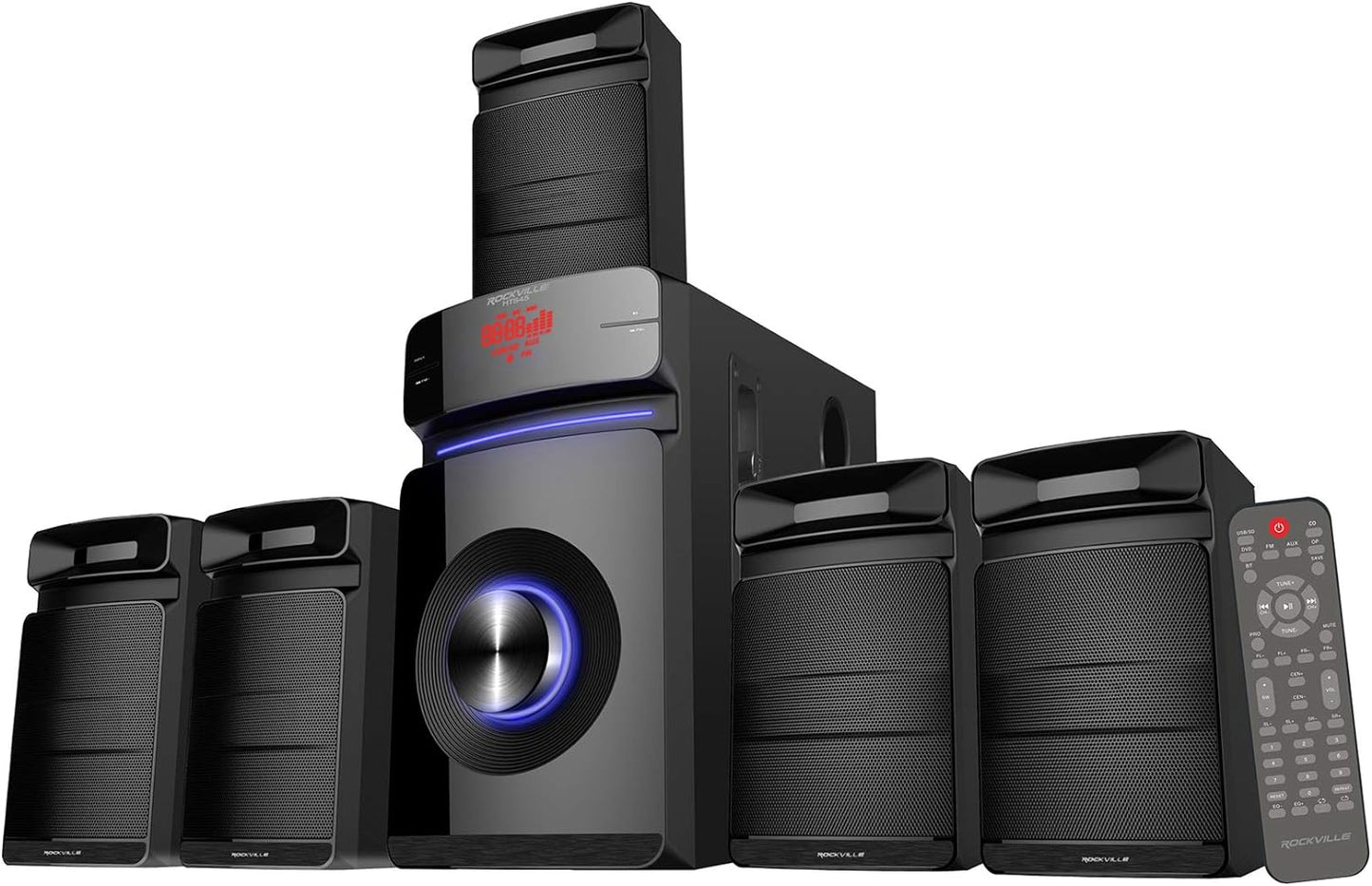 Rockville HTS45 800w 5.1 Channel Home Theater Audio System Review