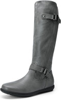 Womens Knee High Faux Fur-Lined Winter Boots - Warm Comfort