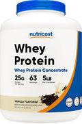 Whey Protein Powder Vanilla 5 lb - Value Whey Protein Concentrate