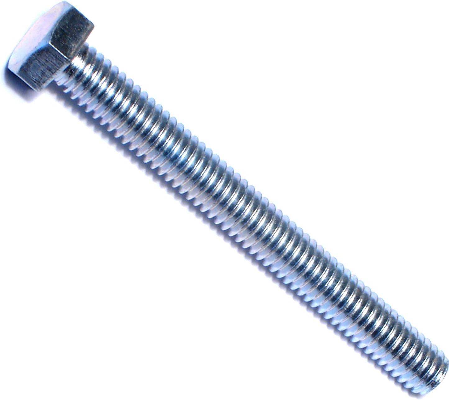 Full Thread Hex Tap Bolts 5/16-18 x 3, Piece-100, Zinc Finish