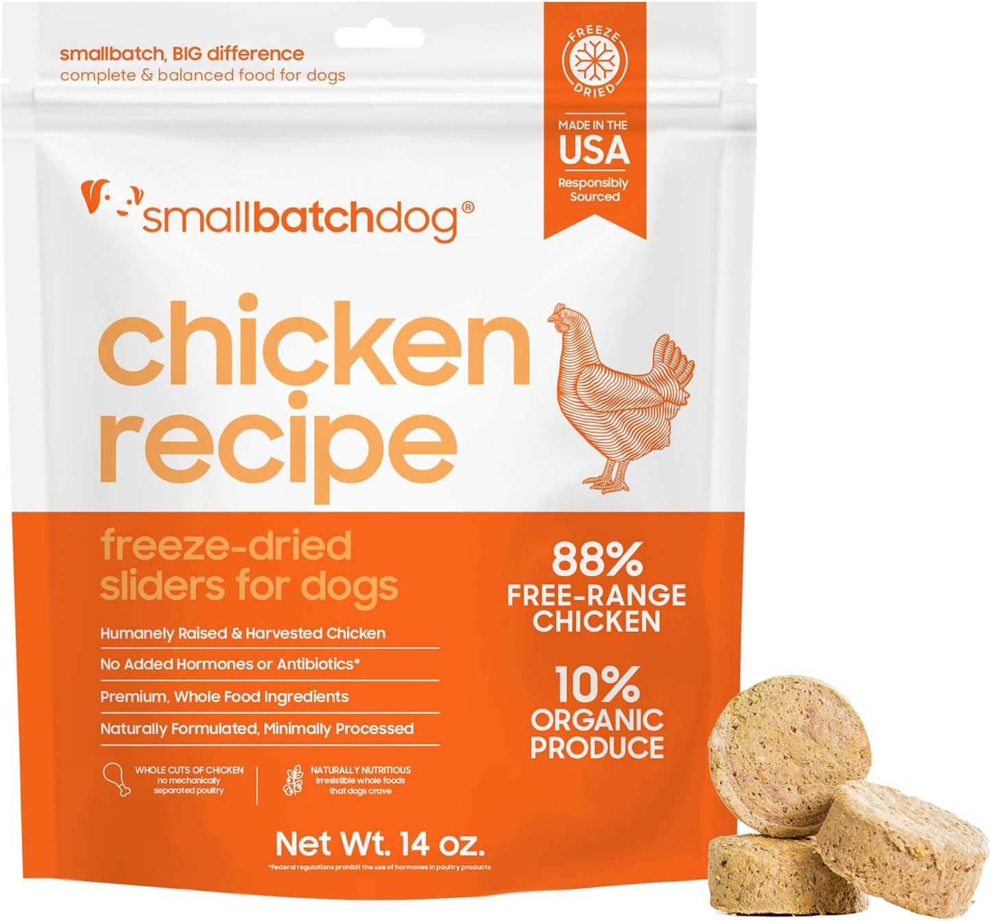 Smallbatch Pets Freeze Dried Raw Dog Food for Picky Eaters