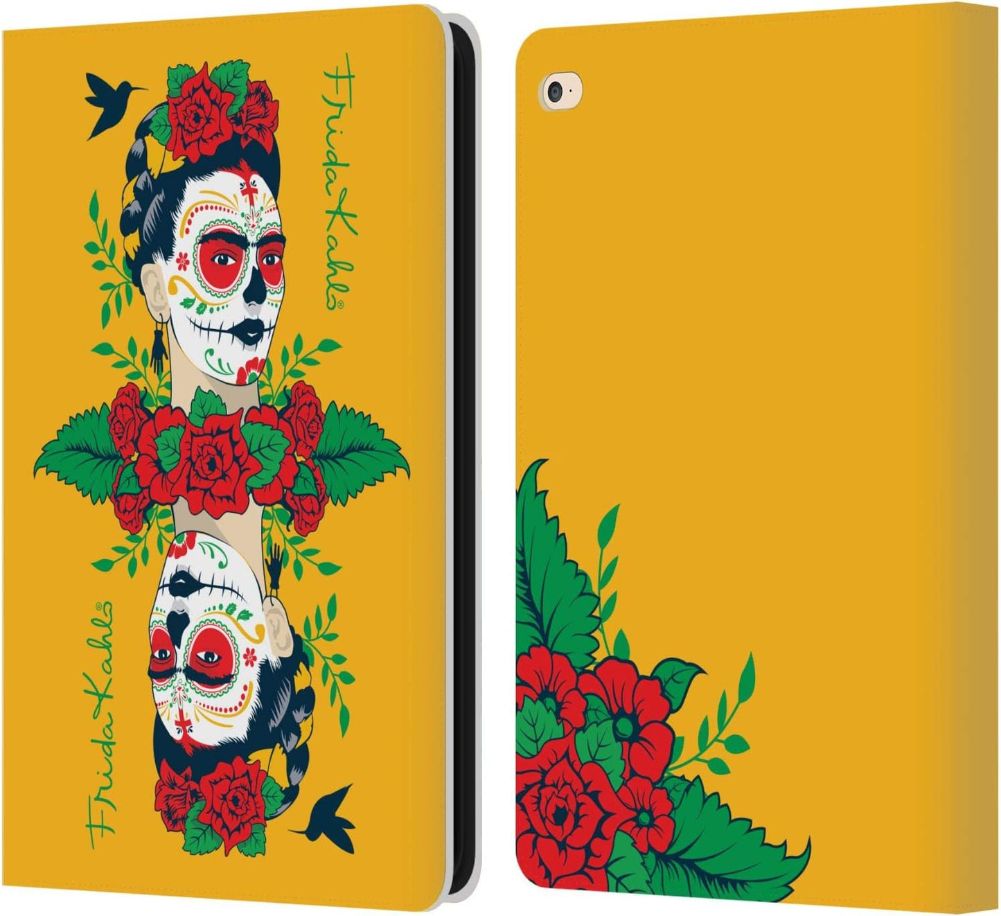 Frida Kahlo Leather Wallet Case for iPad Air 2 - Stylish Protection