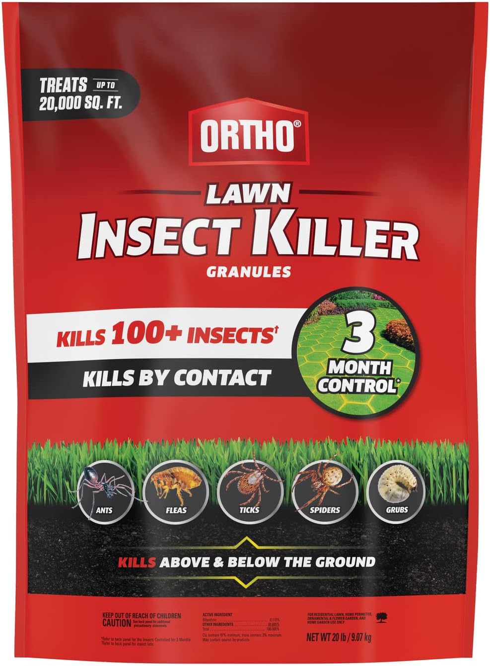 Ortho Lawn Insect Killer Granules for Effective Bug Control