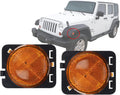 APA Replacement Side Marker Lamp Pair for 2007-2018 Wrangler