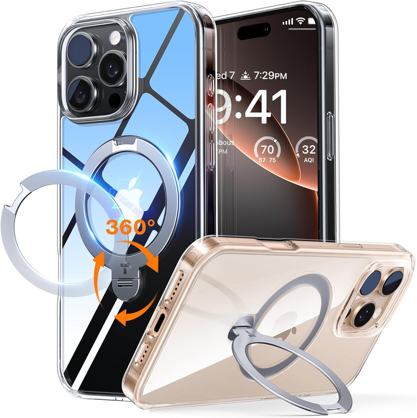 TORRAS 360 Spin Magnetic Stand for iPhone 16 Pro Case Review
