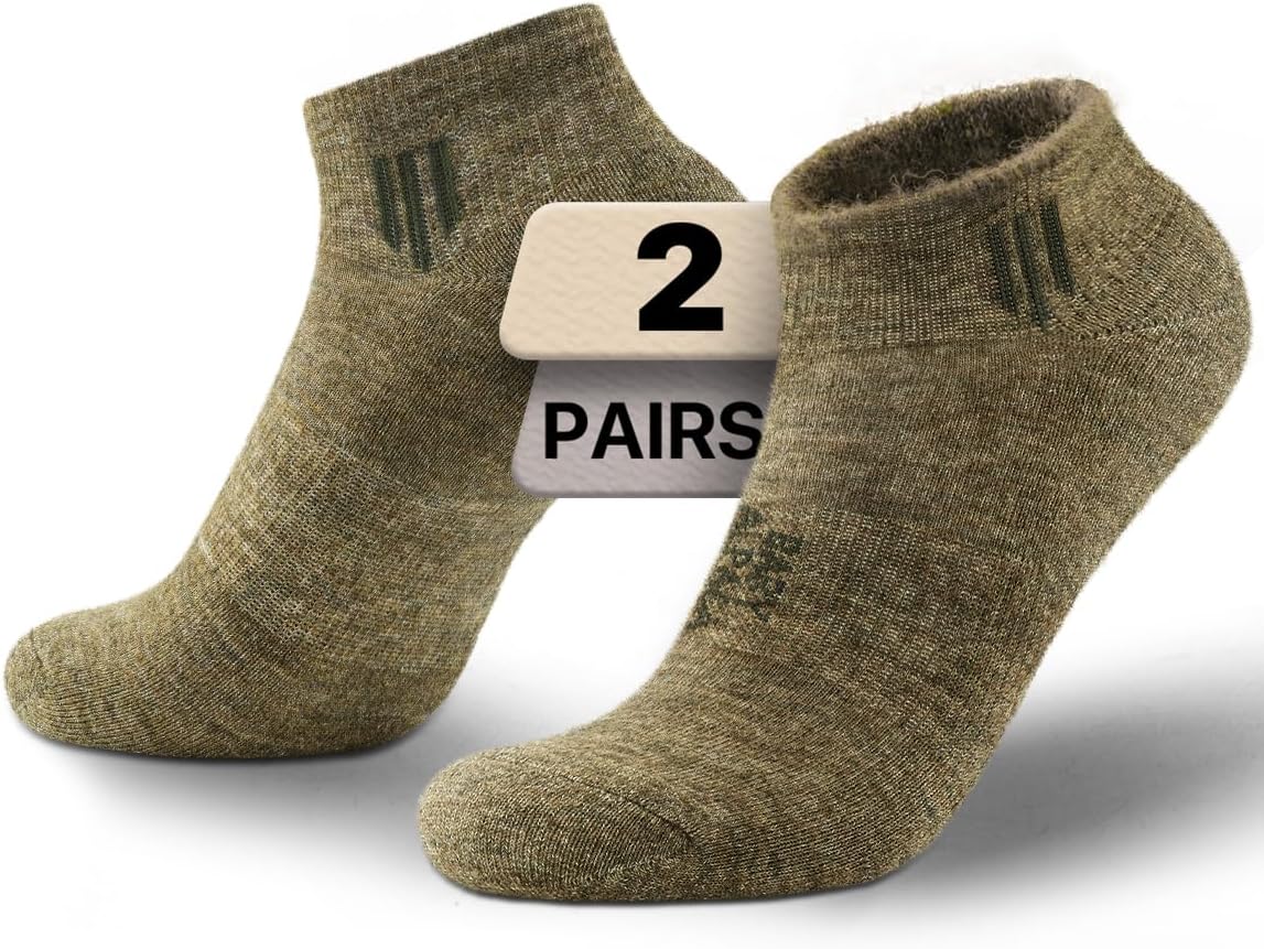 Alpaca Wool Ankle Socks for Hiking and Outdoor Comfort