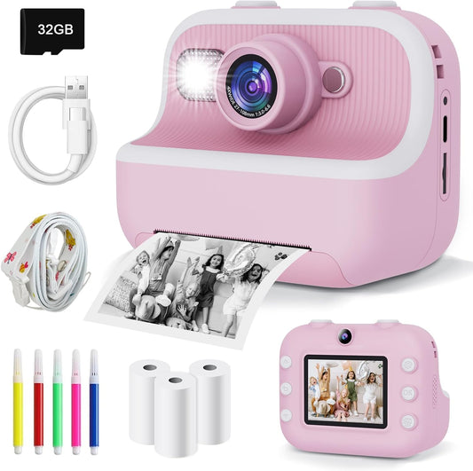 Instantly Capture Memories with PTHTECHUS Kids Camera