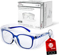 Diamont Vented Over Glasses Safety Glasses - Comfortable Ventilated