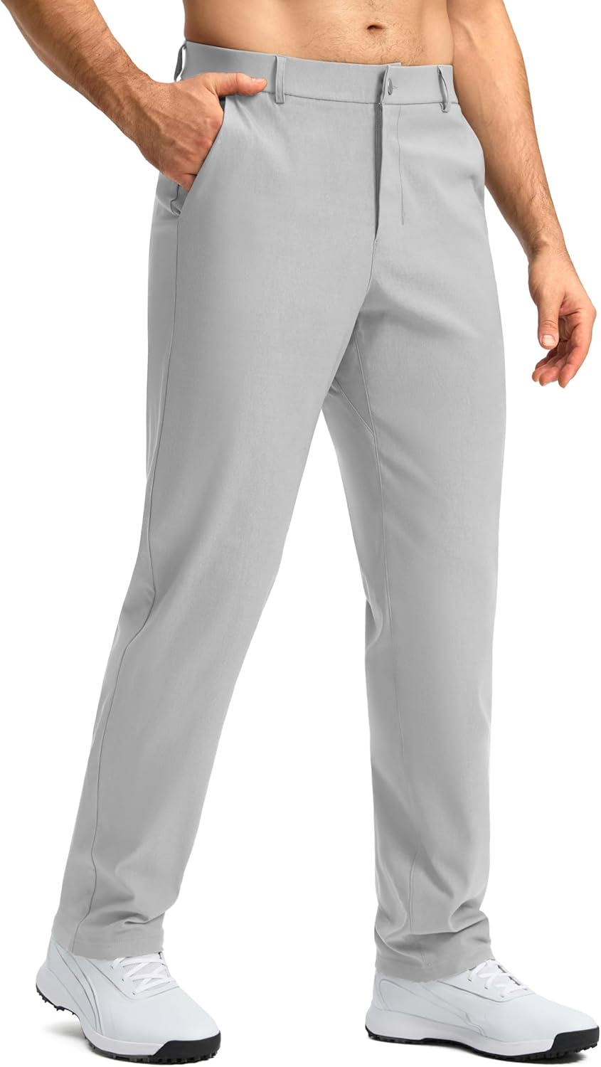 Mens Golf Pants with Stretch Fabric for Comfort and Style
