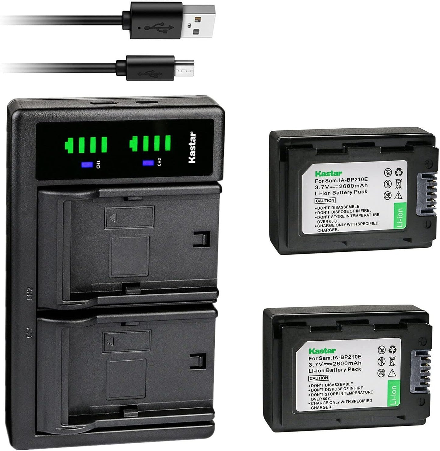 Kastar 2-Pack IA-BP210E Battery and LTD2 USB Charger Review