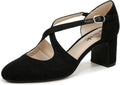 LifeStride Women's Tracy Block Heel Pump - Comfortable Everyday Dress