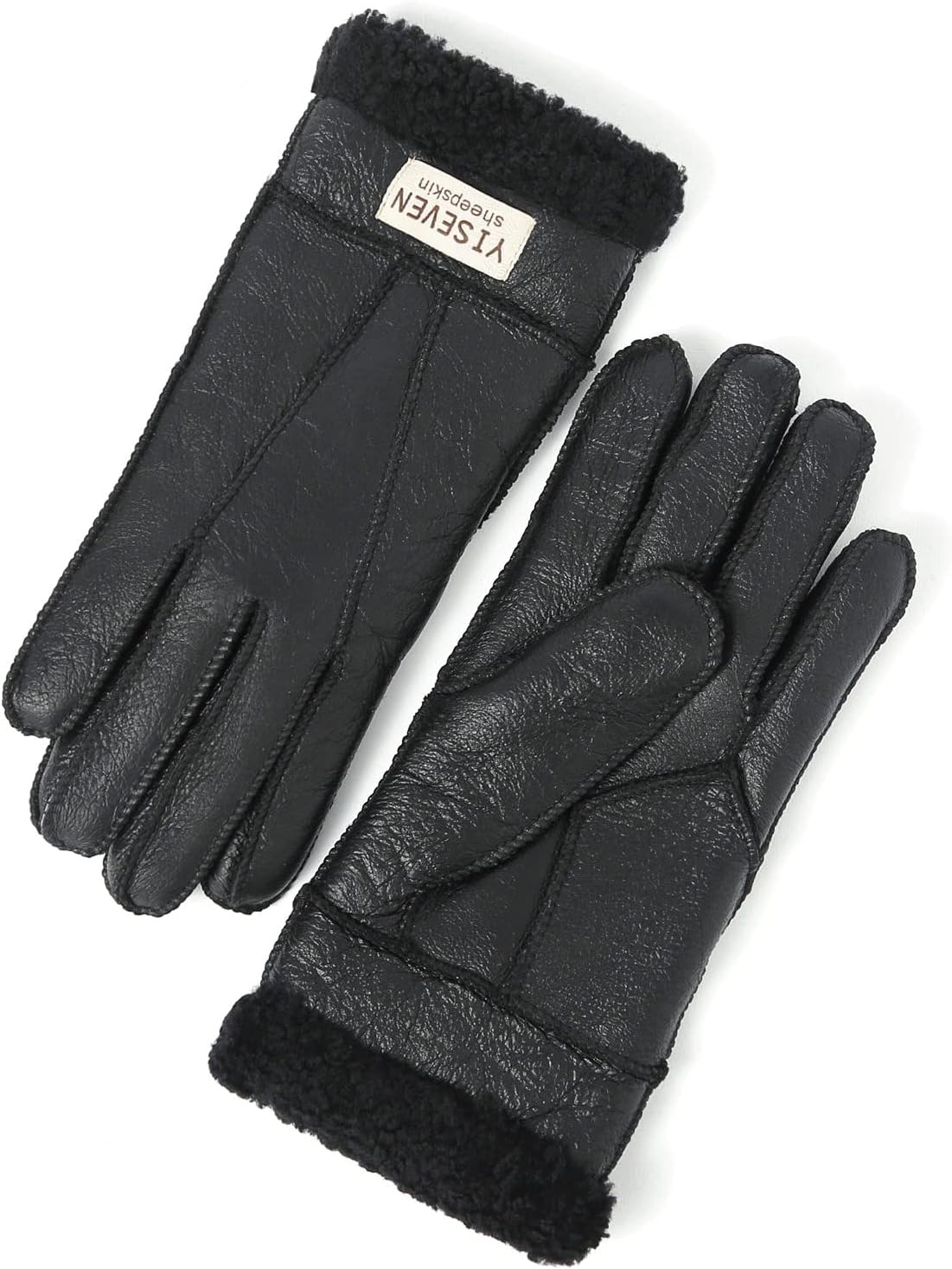 Luxurious Winter Sheepskin Gloves for Women