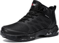 Non Slip Boots for Men - Breathable Waterproof Work Ankle Shoes