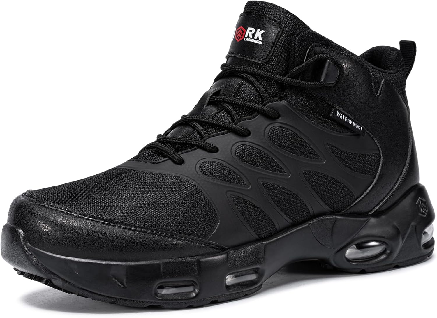 LARNMERN Men Non Slip Boots for Comfortable Outdoor Work