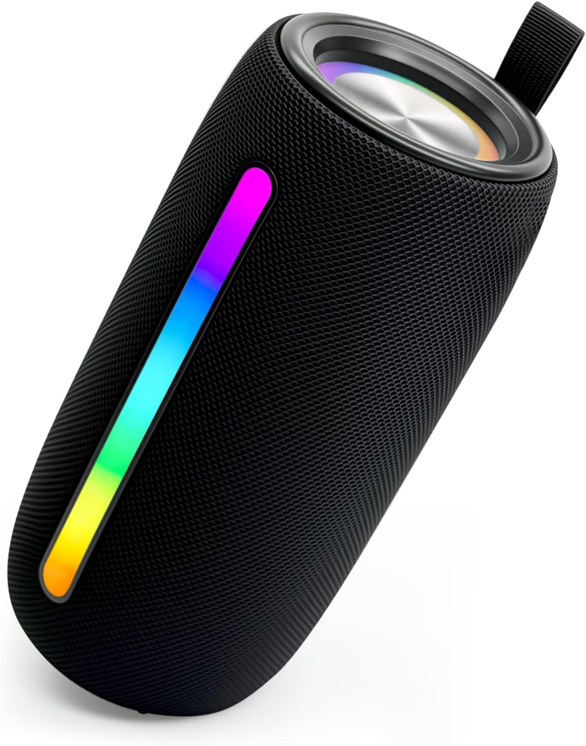 Portable Bluetooth Speaker with Colorful Flashing Lights for Fun