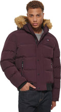 Men's Arctic Cloth Quilted Snorkel Bomber Jacket - Warm Quilted Puffer