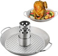 Beer Can Chicken Holder for Grill - Stable Stainless Steel Roaster