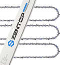 16 Inch Chainsaw Bar and Chains - Low Kickback Guide Bar and 3 Chains