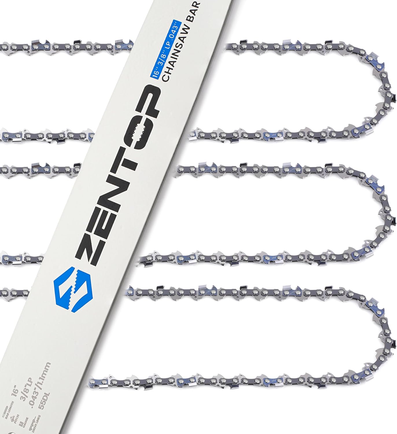16 Inch Chainsaw Bar and Chains for Stihl MS170, MS171, MS180c
