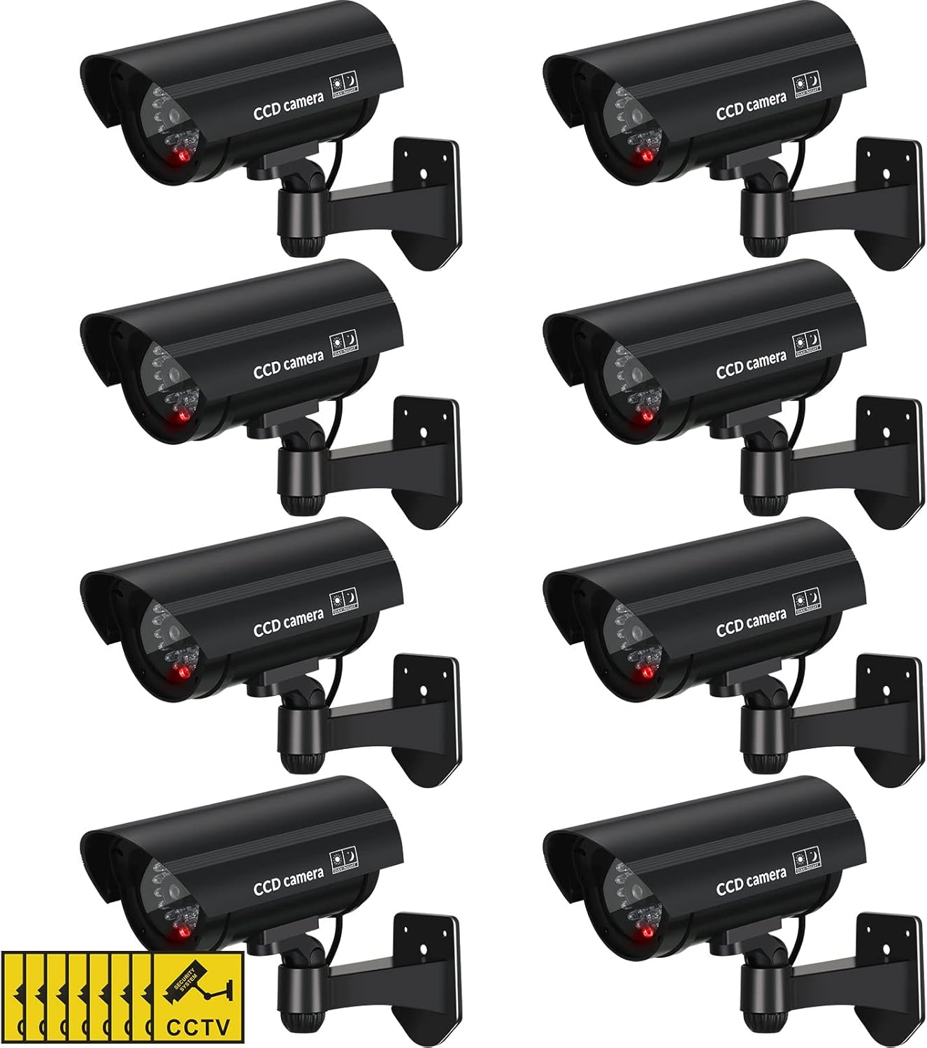 Realistic Dummy Security Camera System for Home and Office Use