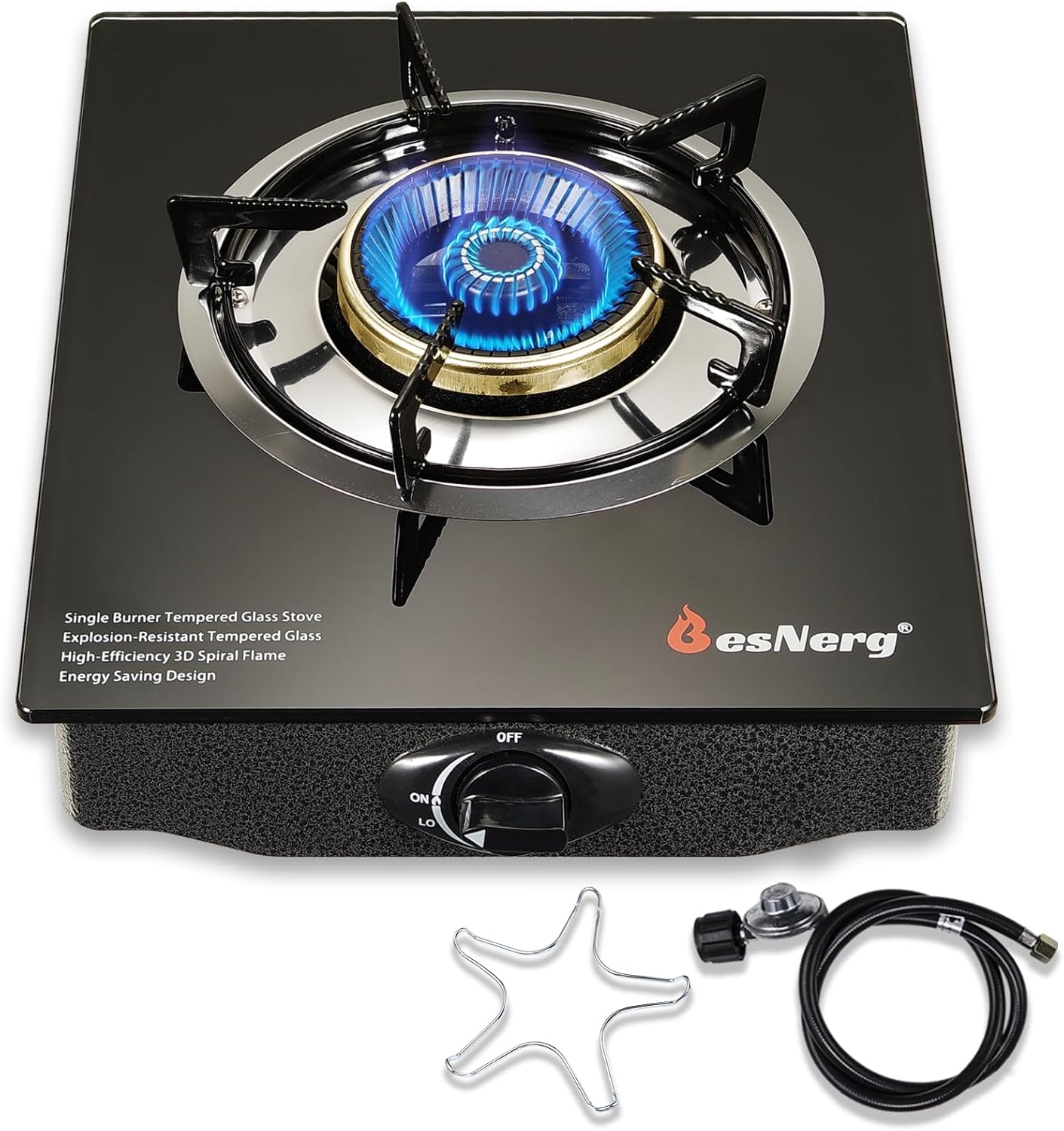 High-Efficiency Propane Stove 1 Burner for Outdoor Cooking
