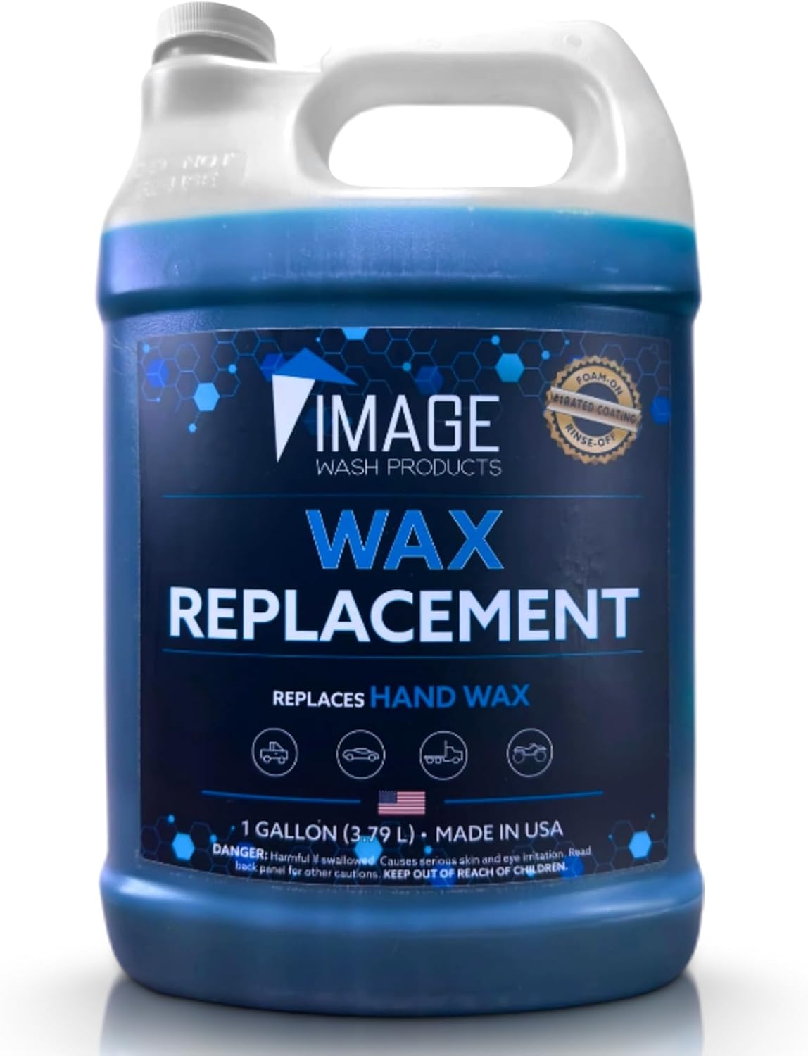 Image Wash Products Foamable Wax Replacement for Vehicles